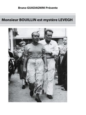 cover image of Monsieur Bouillin est mystère Levegh
